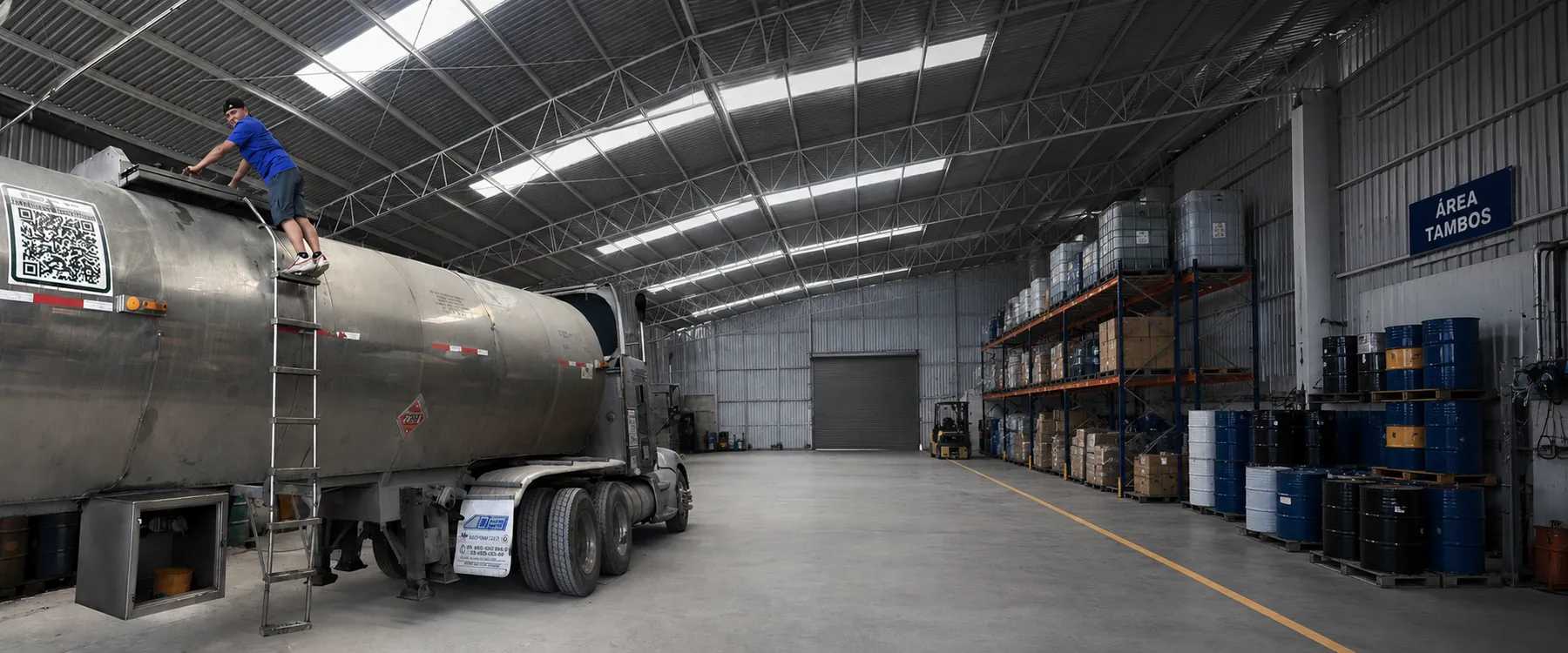 Operaci&oacute;n y almacenamiento de lubricantes Mavoil